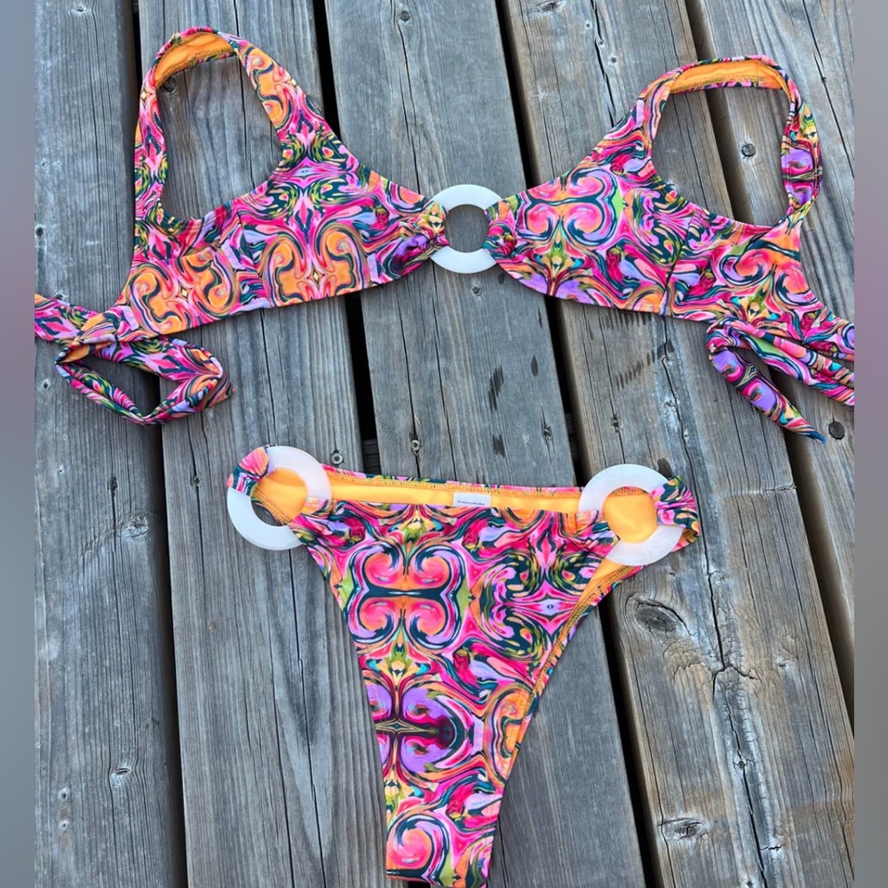 Strawberry Milk Mob Bikini Top (TOP ONLY)